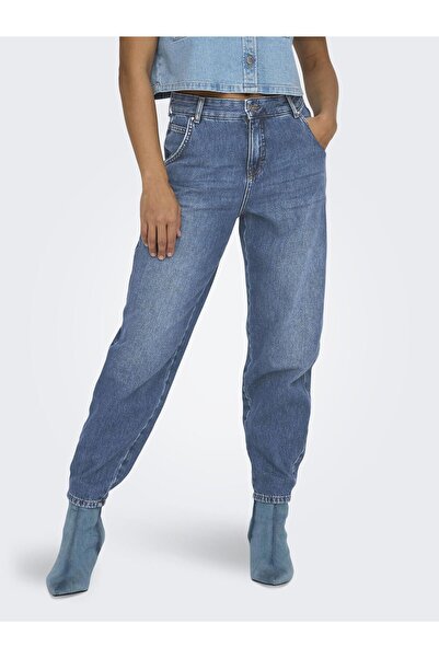 ONLY Karotte ONLTROY Hohe Taille Karotte Jeans
