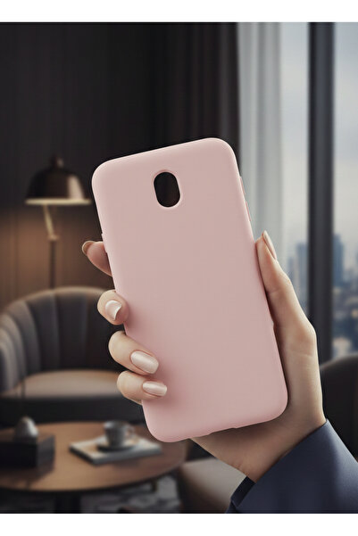 Hatreds Samsung Galaxy J7 Pro / J730 Uyumlu İçi Kadife Mat Renkli Kamera Koru...