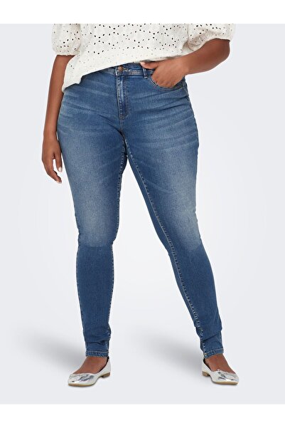 Only Carmakoma Skinny Jeans CARSALLY Mittlere Taille Skinny Fit Jeans