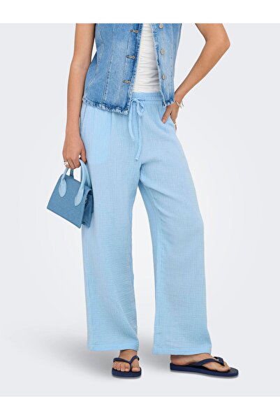 JDY Hose mit weitem Beinschnitt JDYTHEIS Weiter Beinschnitt Hose mit weitem B...