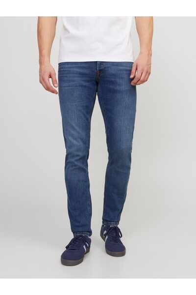 Jack & Jones Τζιν Στενής Γραμμής JJIGLENN JJORIGINAL CB 814 NOOS Τζιν Στενής ...