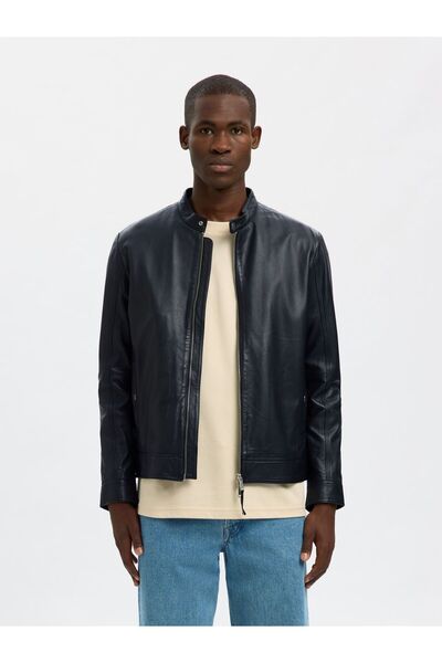 Selected Homme Lederjacke Klassische