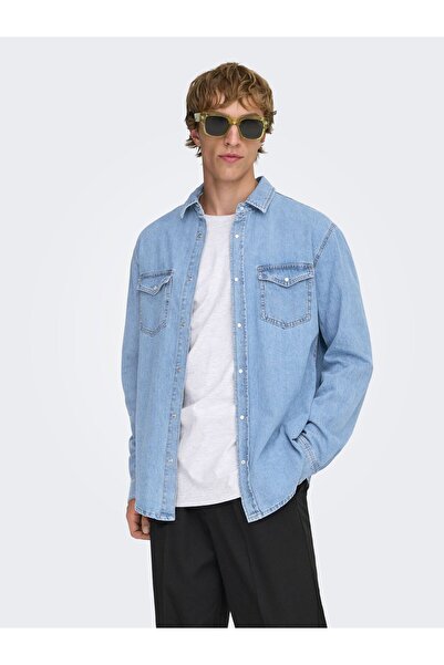 Only & Sons Jeanshemd ONSBANE Jeanshemd