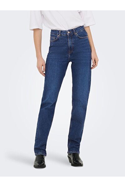 JDY Straight-Fit jeans JDYPETRA Hohe Taille Straight Fit Jeans