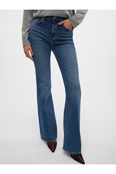 Vero Moda Ausgestellt VMSELINA Hohe Taille Ausgestellt Kot