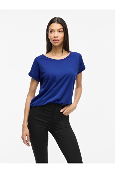 VILA T-Shirt - Rundhalsausschnitt Design