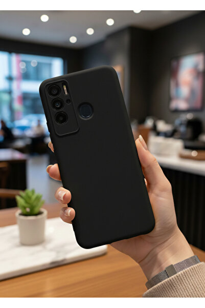 Hatreds Tecno Pova Neo Uyumlu İçi Kadife Mat Renkli Kamera Korumalı Kılıf - S...