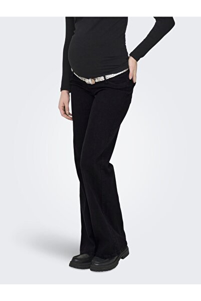 ONLY MATERNITY Jeans mit weitem Bein OLMSNOW Hohe Taille Weiter Beinschnitt J...