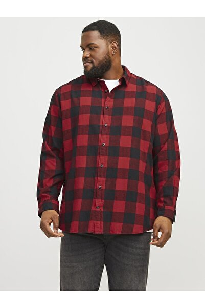 Jack & Jones Plus Karohemd Karohemd Plus Size