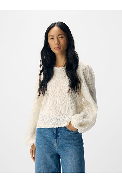 Object Bluse Textured