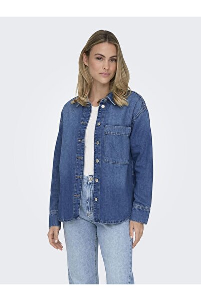 ONLY Jeanshemd ONLESTELLE Jeanshemd