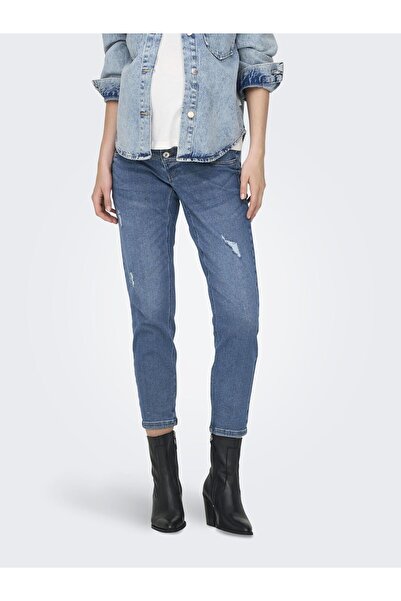 ONLY MATERNITY Mom Jeans OLMCATWALK Hohe Taille Hohe Taille Jeans