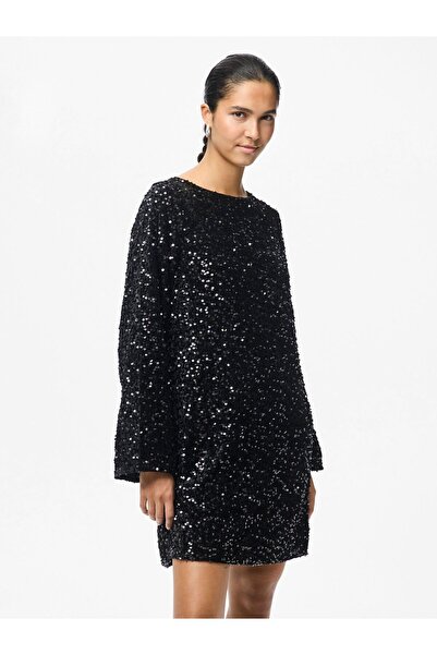 PIECES Minikleid PCKAM PAILLETTEN