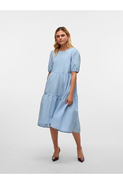 Vero Moda Kleid VMJARLOTTE Langes Kleid