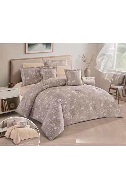 SNOOZYL مفرش سرير نفرين صيفي بتصميم مشجر ليمنحك الراحه بفضل حشوه الحاف القطن