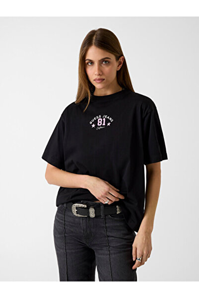 Guess Jeans Дамска тениска Boxy Fit