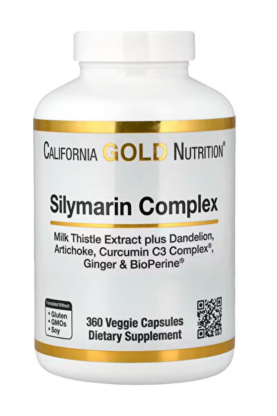 California Gold Nutrition , Silymarinn, Complex with Milk Thistle Extract Plu...