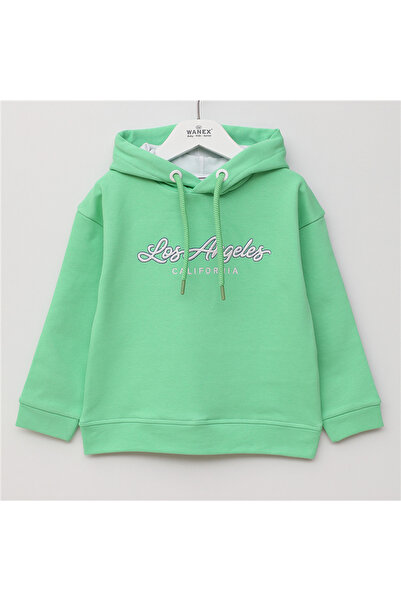 WANEX Erkek Çocuk Uzun Kol İnce Kapüşonlu Sweatshirt - 16793