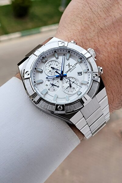 Daniel Klein Gray Color Adjustable Cord 45 mm Functional Men's Wristwatch