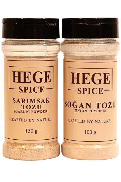 Hege Spice Sarımsak Tozu & Soğan Tozu 2'li Set