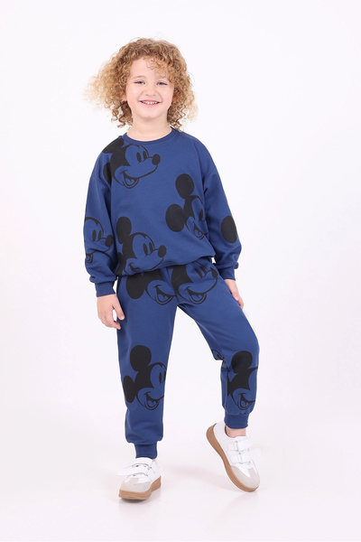 Mixima 3-4-5-6 Yaş Erkek Çocuk Mevsimlik Iki Iplik Alt Üst Ikili Eşofman Takı...