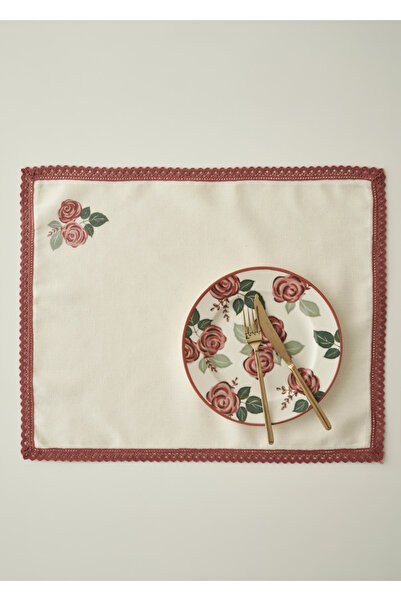 Bella Maison Rose Kopanakili Amerikan Servis Krem (35x45 cm)