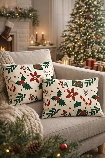 SasoHome La mulți ani, verde, alb, cadouri de Crăciun, modelat, pachet de 2, ...