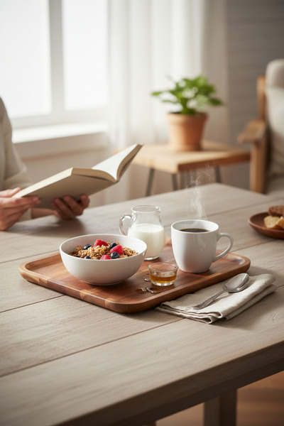 Akayev Akasya Square 30 cm Presentation Plate