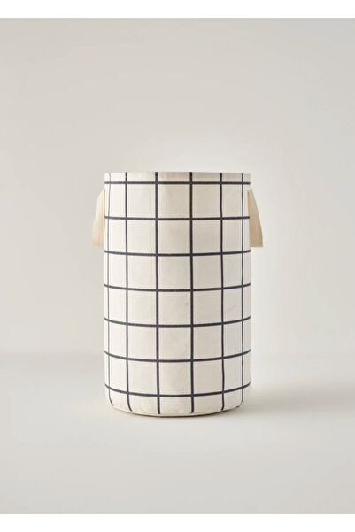 Bella Maison Square Çamaşır Sepeti Beyaz (36x50 cm)