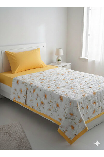 LİMONAHOME Açıldığında Tek Kişilik Kapitoneli Pike Olabilen Yıkanabilir Sürpr...