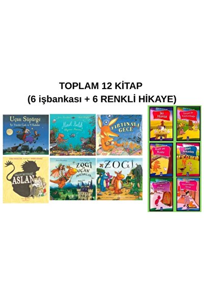 TÜRKİYE İŞ BANKASI KÜLTÜR YAYINLARI Resimli Hikaye Kitapları 6 Kitap Set - Uç...