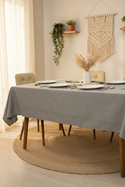 NDC HOME Față de masă din bumbac gri antracit