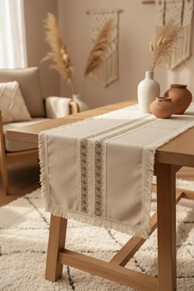 NDC HOME رباط دانتيل شرابة (40×80) مفرد