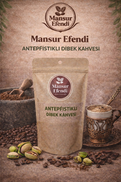 Mansur Efendi Mardin Antep Fıstıklı Dibek Kahvesi 150gr