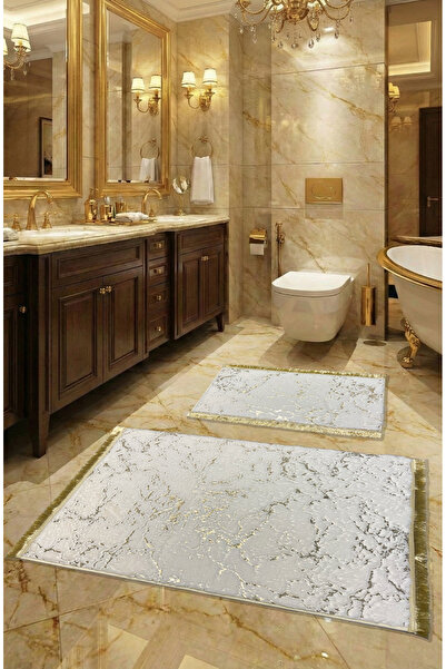 FeelHome Suadiye, pene de iepure moale, bază anti-alunecare, absorbantă, 2 pi...