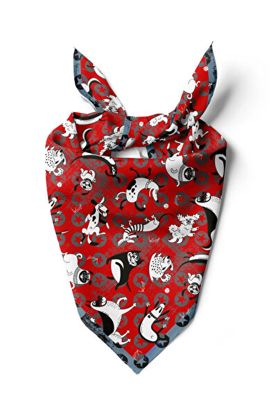 Modabutik G1 Köpek Bandanası Kırmızı 50x50