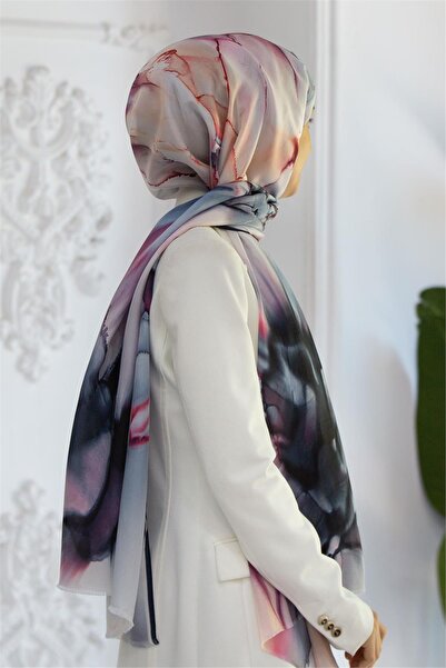 Vissona شال حرير طازج 100%