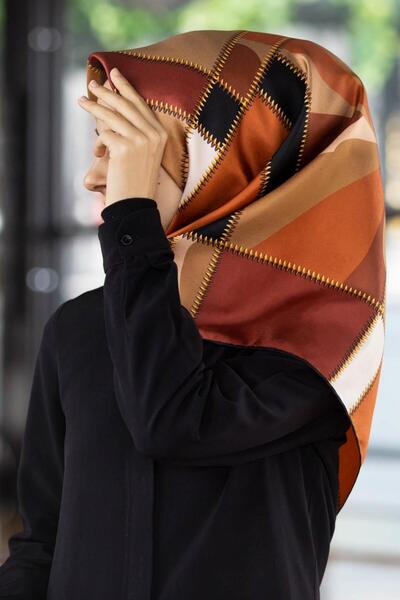 Vissona Μεταξωτό κασκόλ Twill