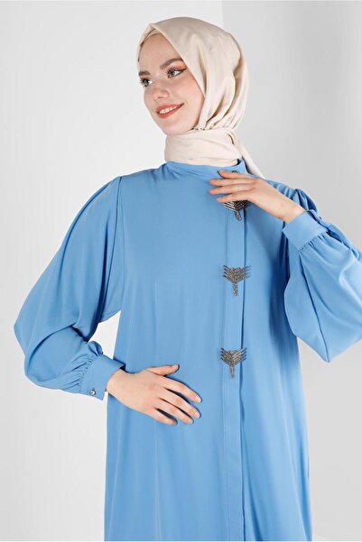 Alvina تونيك بأكمام واسعة مع تفاصيل إكسسوارات 43532