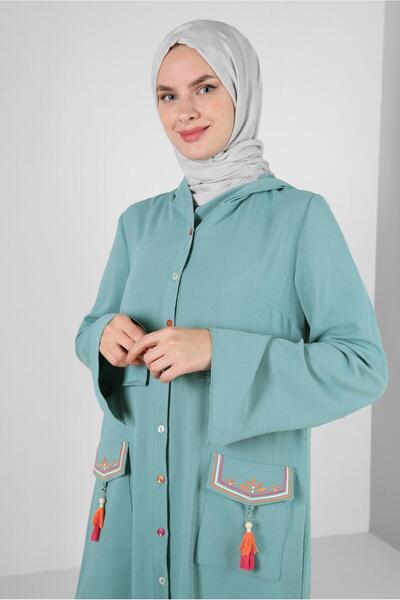 Alvina ALVINA CHAMOMILE PATTERNED COTTON WRAP 8243
