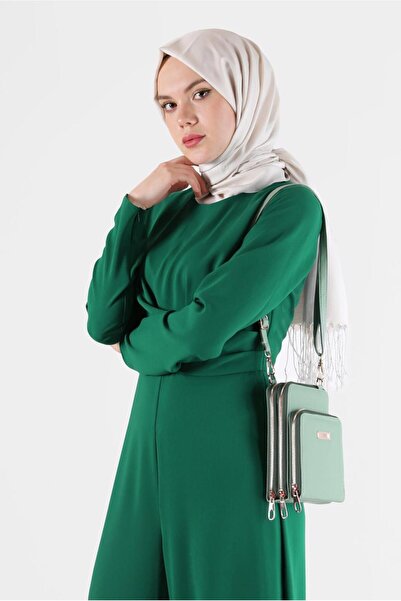 Alvina بذلة بتفاصيل الخصر وسحاب خلفي 42451