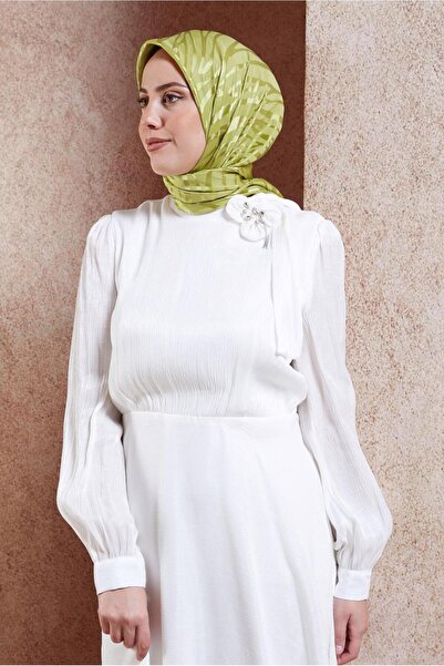 Alvina ALVINA 8454 وشاح جاكار منقوش بنقشة الحمار الوحشي