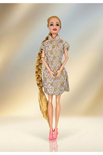 Gokidy DollyLand Otantik Dantel Elbiseli Manken Bebek