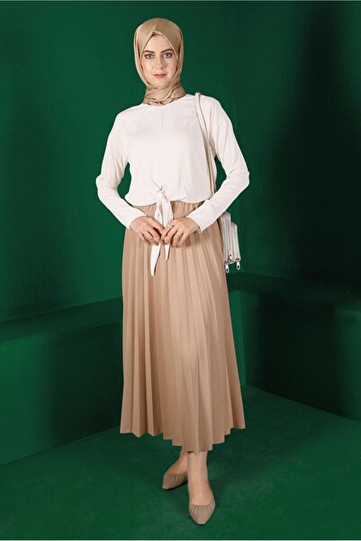 Alvina بلوزة بتفاصيل مربوطة 42793