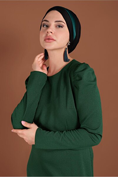 Alvina KEMERLİ KARPUZ KOL ELBİSE 40363