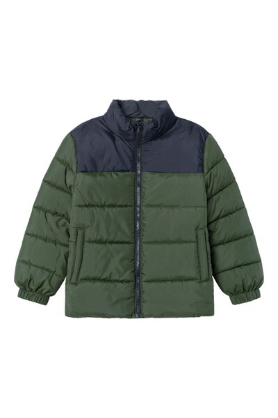 name ıt Name It Stand Collar Green Boy's Puffer Jacket13228720