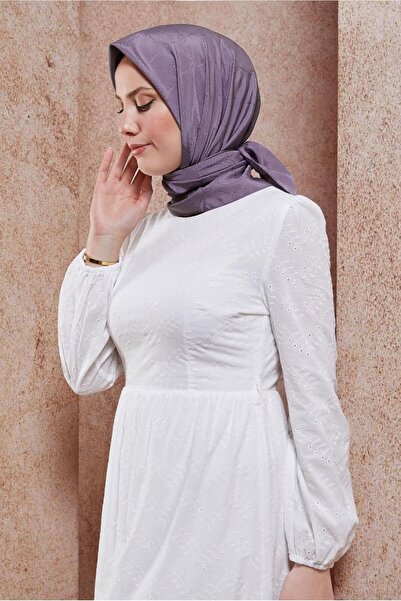 Alvina Eșarfă cu monogramă ALVINA 8442 - Design convenabil și elegant