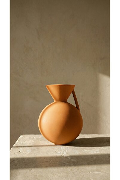 Minteks MIKO VAZO - TURUNCU Swea cu curea de umăr tricou