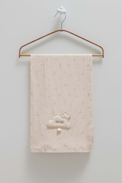 Caramell All Time Boy Baby Blanket-90X90 cm Beige
