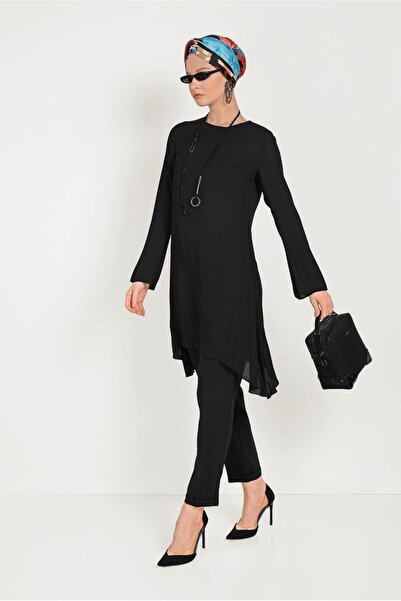 Alvina تونيك بطيات على الجوانب 40443